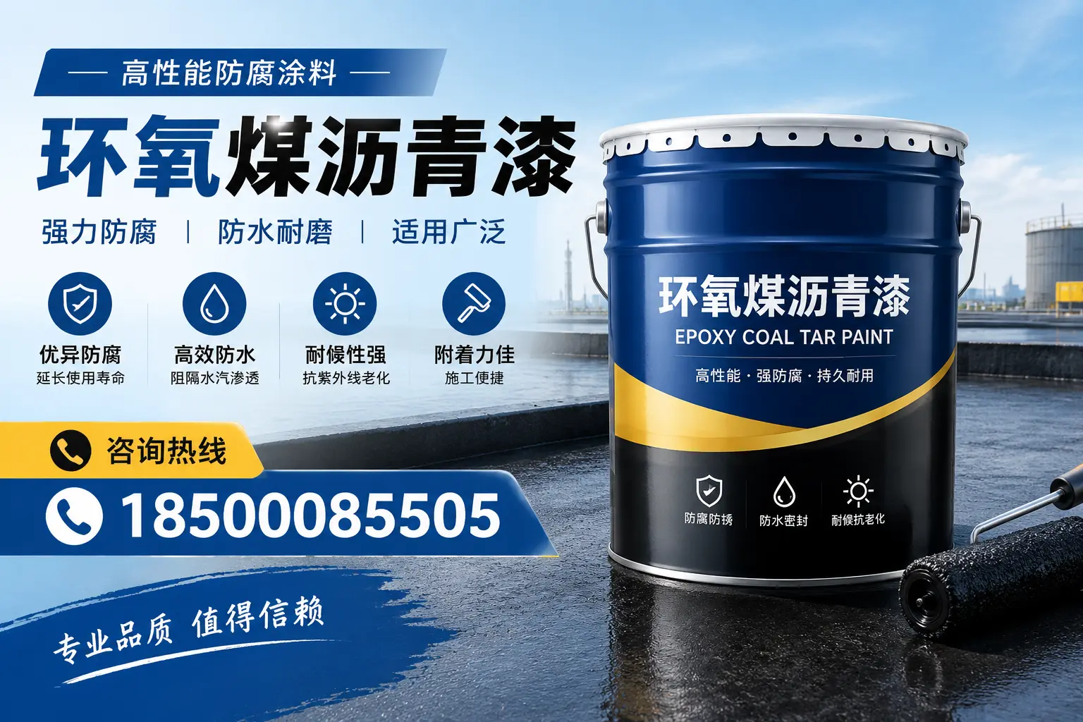 环氧煤沥青漆的主要成分与功能，荆门用户深度了解
